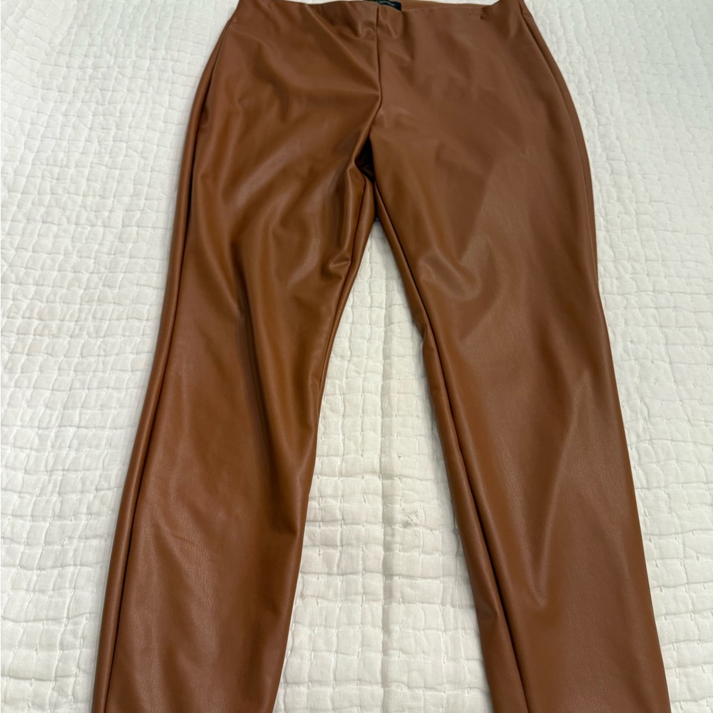 Banana Republic vegan leather leggings